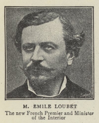 M Emile Loubet od English Photographer