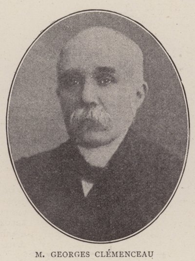 pan Georges Clemenceau od English Photographer