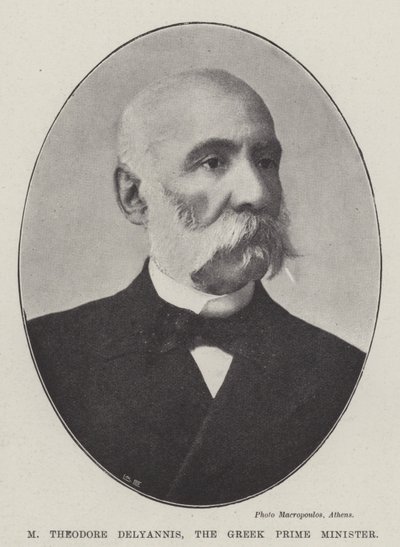 M Theodore Delyannis, řecký premiér od English Photographer