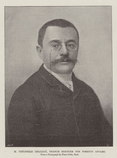M Theophile Delcasse, francouzský ministr zahraničních věcí od English Photographer