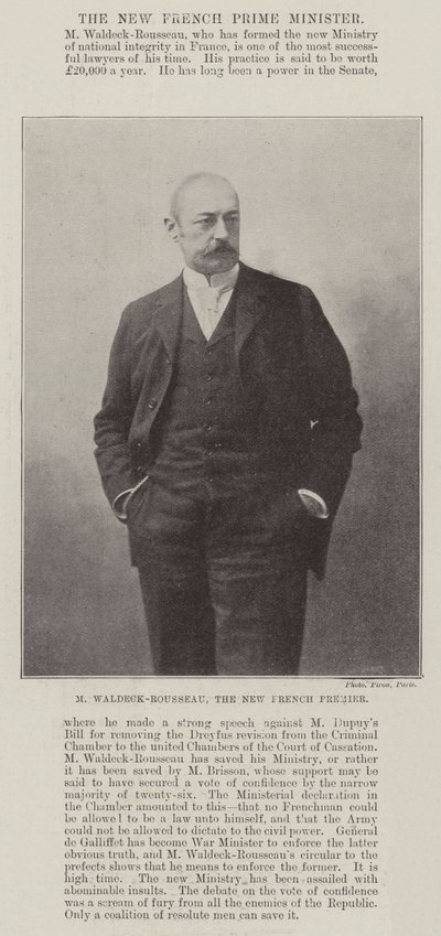 M Waldeck-Rousseau, nový francouzský premiér od English Photographer