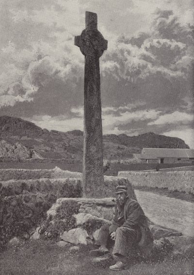 Macleans Cross, Iona od English Photographer