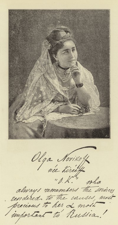 Madame Olga Novikoffová od English Photographer