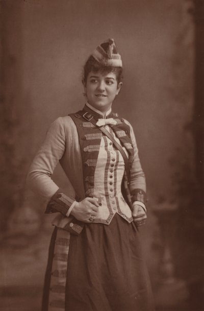 Mademoiselle Zelie de Lussan od English Photographer