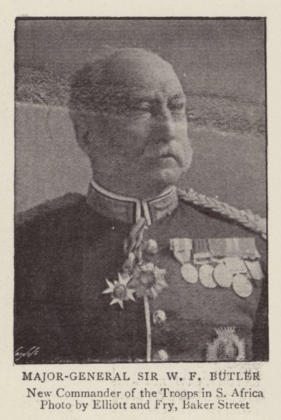 Generálmajor Sir W F Butler od English Photographer