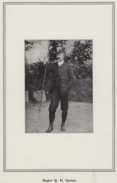 Major R H Green od English Photographer