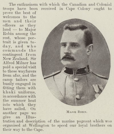 Major Robin od English Photographer