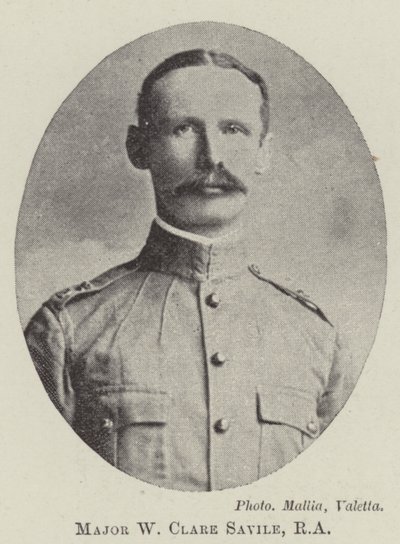 Major W Clare Savile, RA od English Photographer