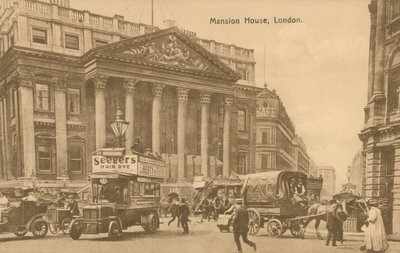 Mansion House, Londýn od English Photographer