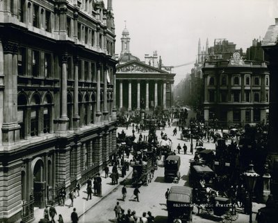 Mansion House Street, Londýn od English Photographer
