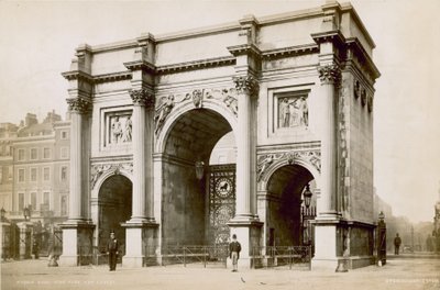 Marble Arch, Oxford Street, Londýn od English Photographer