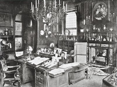 Marlborough House, Pall Mall, Westminster LB: Prince of Wales Study, 1895 od English Photographer