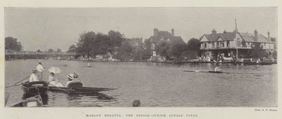Marlow Regatta, finále senior-junior sculls od English Photographer