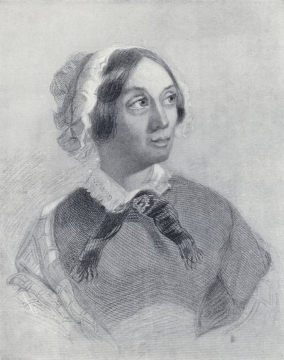 Mary Howitt (černobílá fotografie) od English Photographer