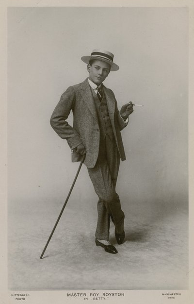 Mistr Roy Royston, v Betty od English Photographer