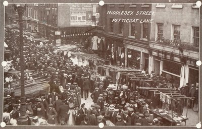 Middlesex Street na Petticoat Lane od English Photographer