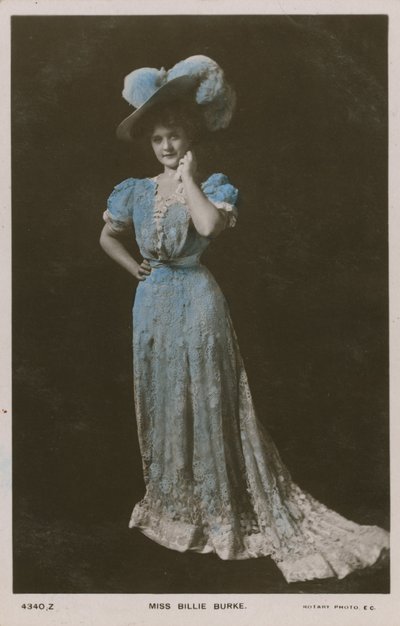 Slečna Billie Burke od English Photographer