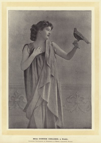Slečna Connie Collier: Studie od English Photographer