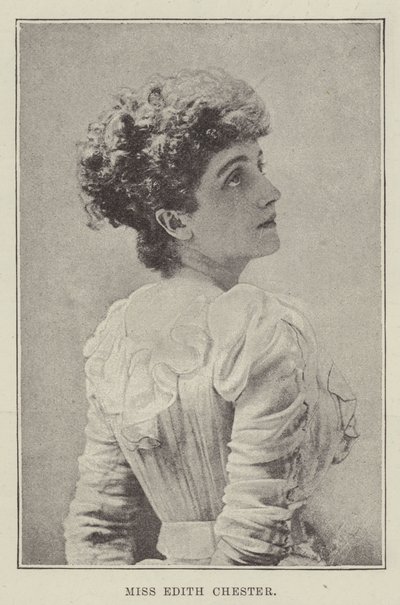 Slečna Edith Chesterová od English Photographer
