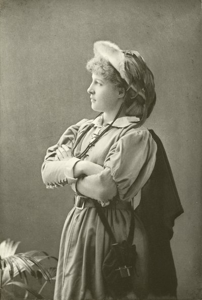 Slečna Lily Langtry jako Rosalind (hlubotisk) od English Photographer