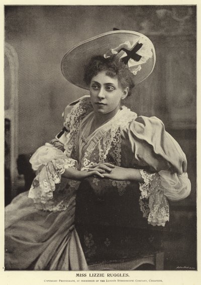 Slečna Lizzie Rugglesová od English Photographer