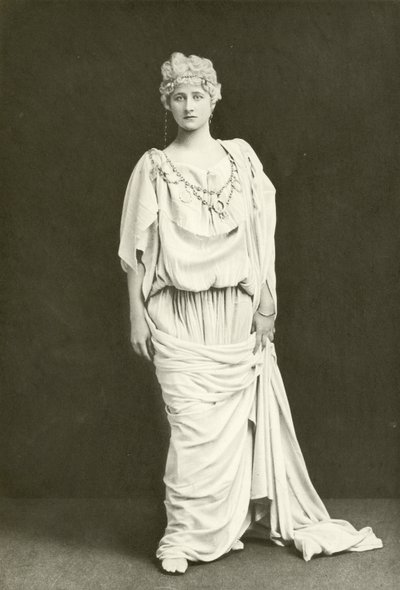 Slečna Mary Andersonová jako Hermiona (rytina) od English Photographer