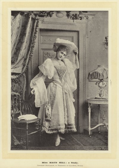 Slečna Maud Hillová: Studie od English Photographer