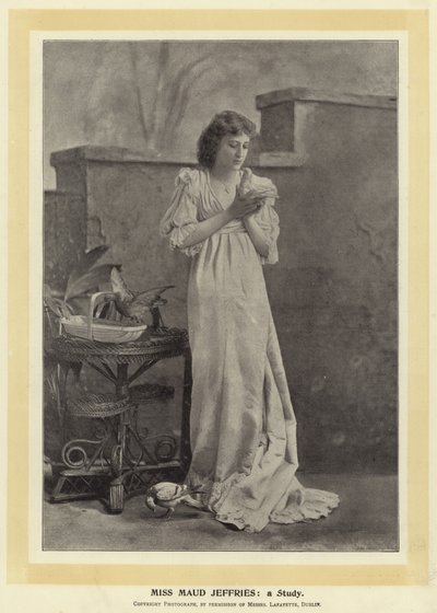 Slečna Maud Jeffriesová: studie od English Photographer