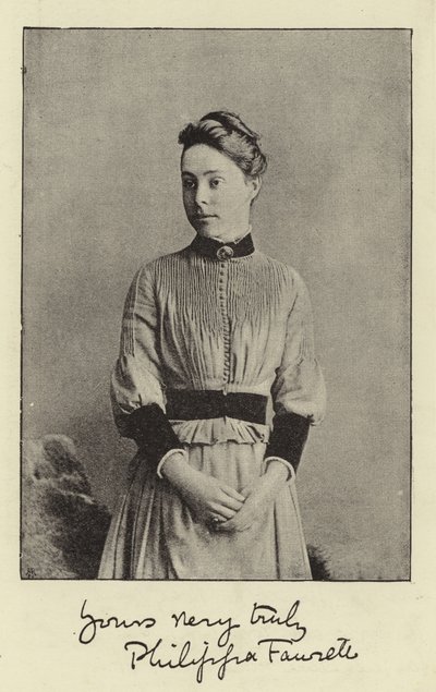 Slečna Philippa Fawcettová od English Photographer