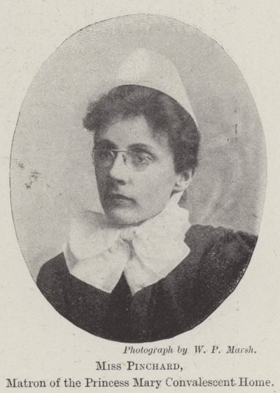 Slečna Pinchardová, představená zotavovny princezny Mary od English Photographer