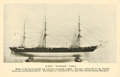 Model lodi HMS Warrior od English Photographer