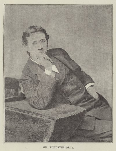 Pan Augustin Daly od English Photographer