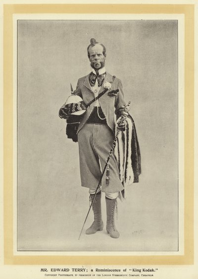 pan Edward Terry; vzpomínka na krále Kodaka od English Photographer
