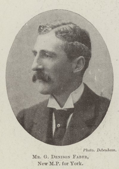 Pan G. Denison Faber, nový poslanec za York od English Photographer