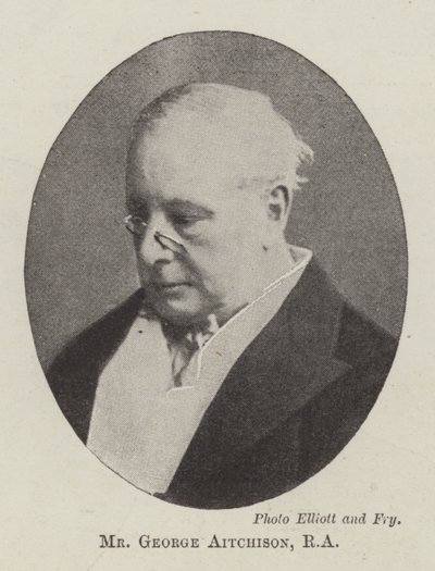 Pan George Aitchison, RA od English Photographer