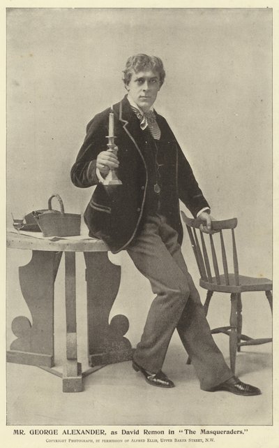Pan George Alexander jako David Remon v Masqueraders od English Photographer