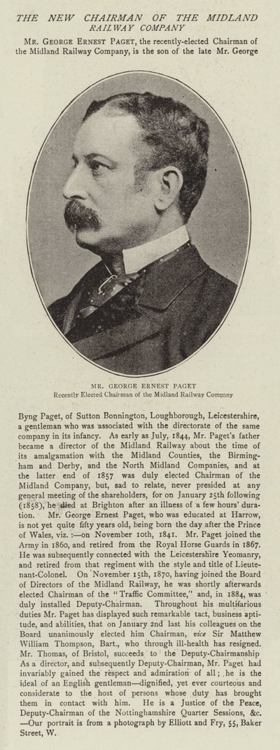 pan George Ernest Paget od English Photographer