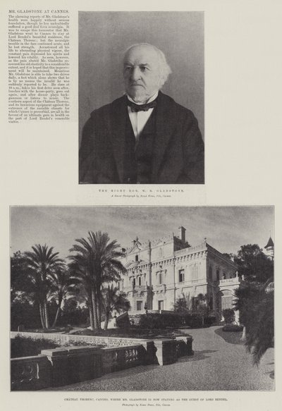 Pan Gladstone v Cannes od English Photographer