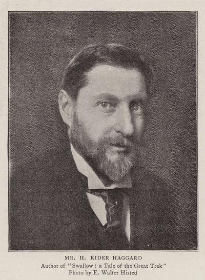 Pan H Rider Haggard, autoři našeho nového seriálu od English Photographer