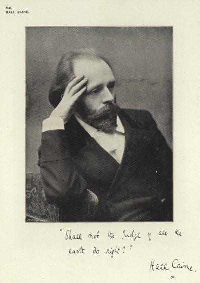 Pane Hall Caine od English Photographer