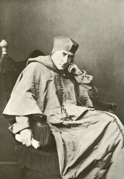 Pan Henry Irving jako kardinál Wolsey (hlubotisk) od English Photographer