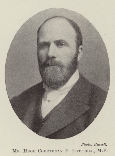 Pan Hugh Courtenay F Luttrell, poslanec od English Photographer