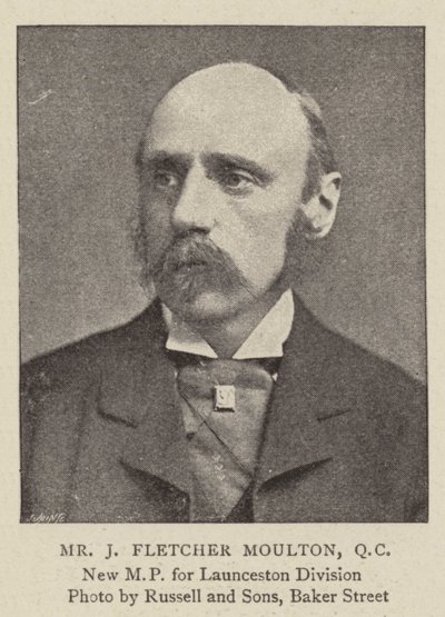Pan J Fletcher Moulton, QC od English Photographer
