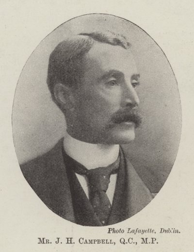 Pan JH Campbell, QC, MP od English Photographer