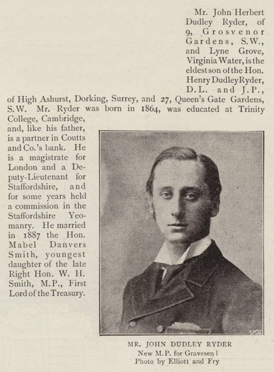 Pan John Dudley Ryder od English Photographer