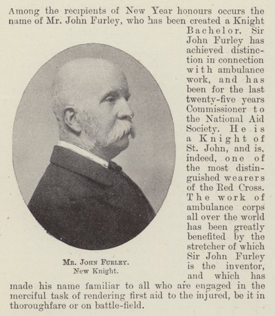 Pan John Furley, Nový rytíř od English Photographer