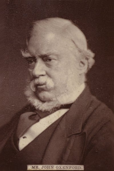 pan John Oxenford od English Photographer