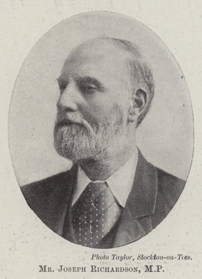 Pan Joseph Richardson, poslanec od English Photographer