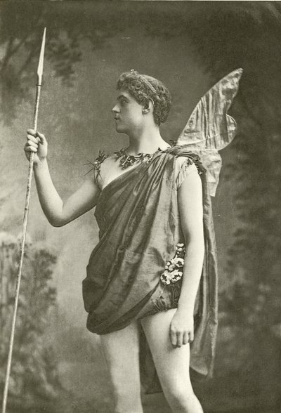 Pan Otto Stuart jako Oberon (hlubotisk) od English Photographer