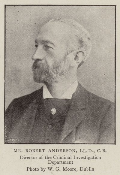 Pan Robert Anderson, LLD, CB od English Photographer